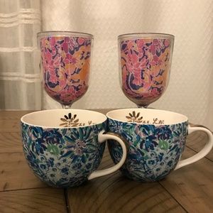 Lilly Pulitzer Drinkware Set